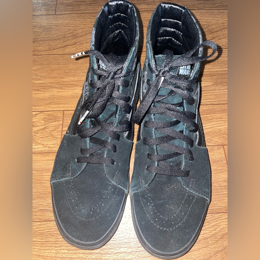 VANS x STAR WARS Sk8-Hi Shoes Darth Vader Storm DARK SIDE Mens Sizes 11.5.